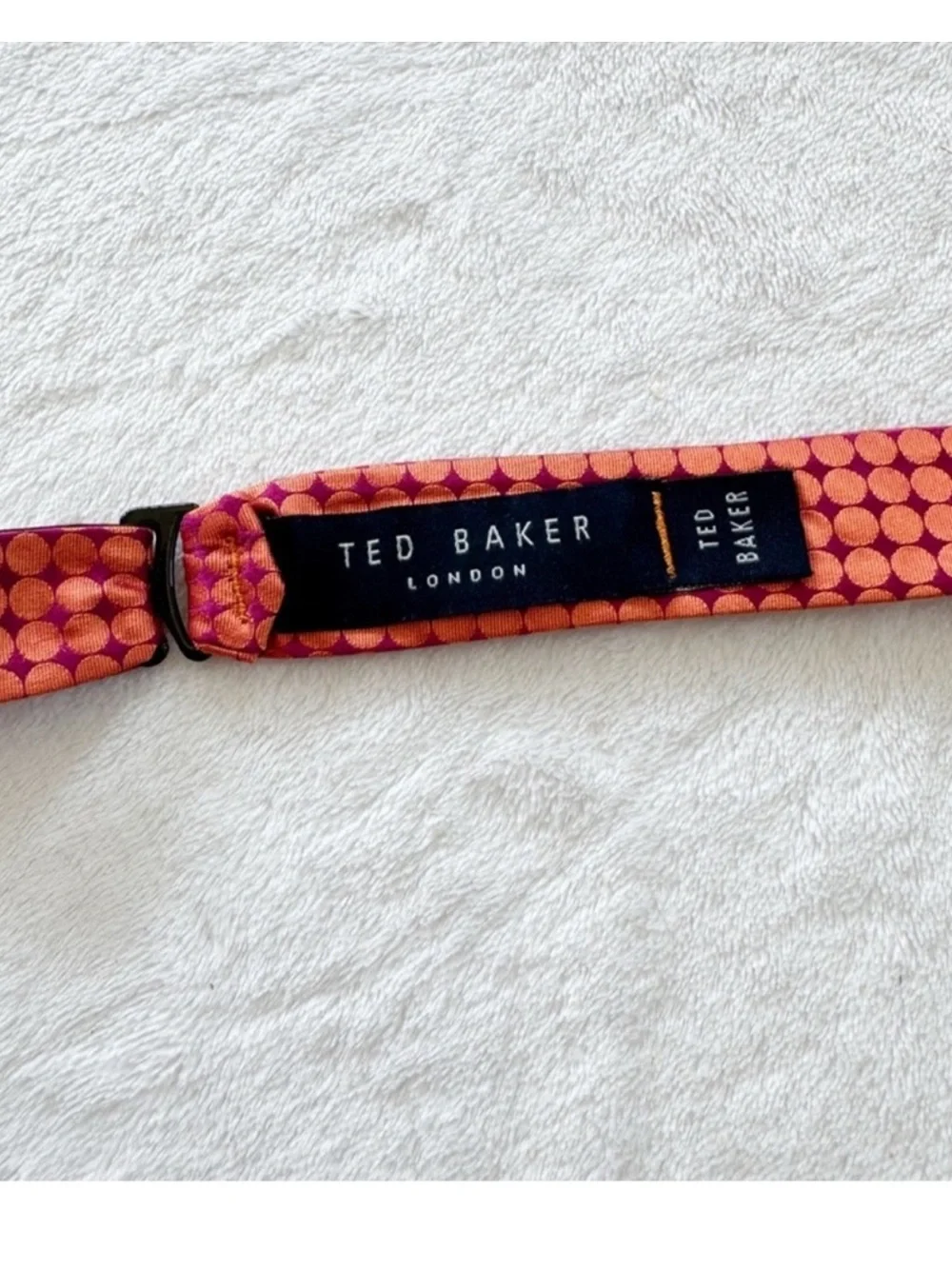 Ted Baker adjustable Bow Tie in Geometric Print